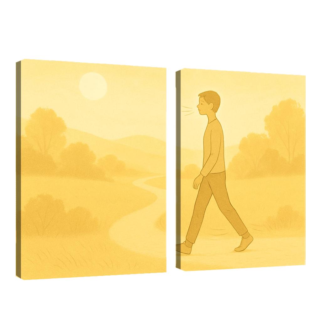 Sunrise Breathwalking Practice wall decor