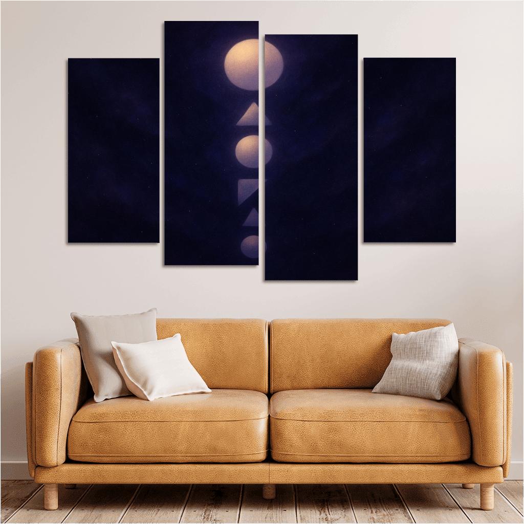 Parade Of Sleeping Constellations framed paintings