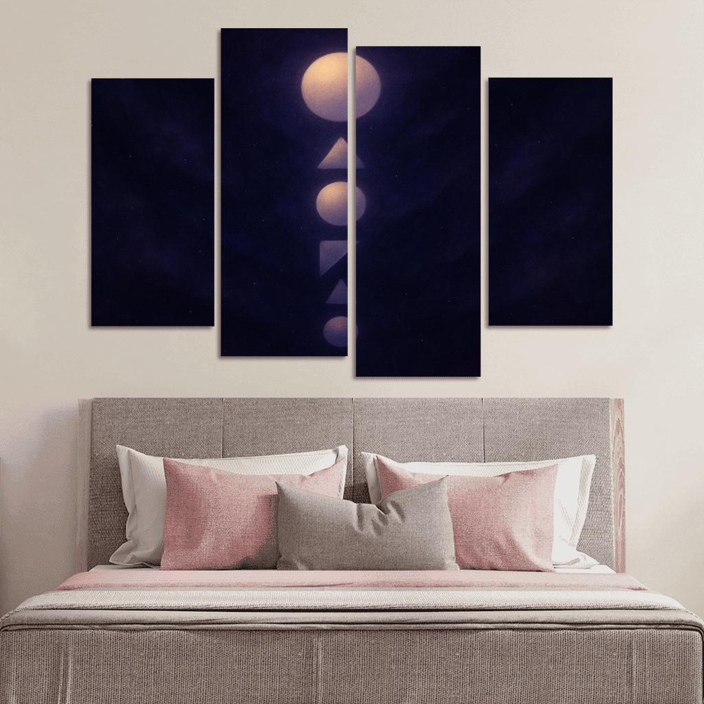Parade Of Sleeping Constellations framed paintings