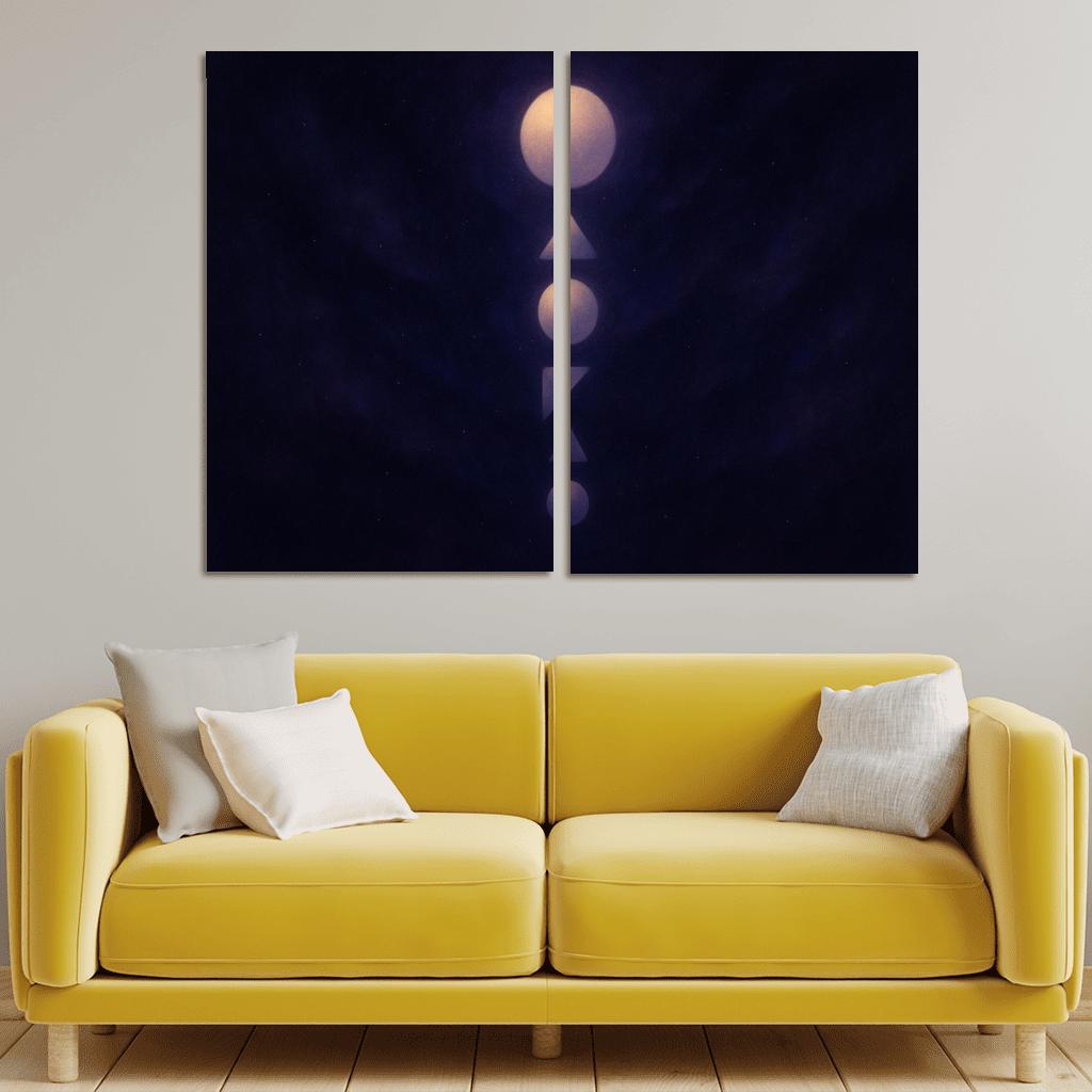 Parade Of Sleeping Constellations framed paintings