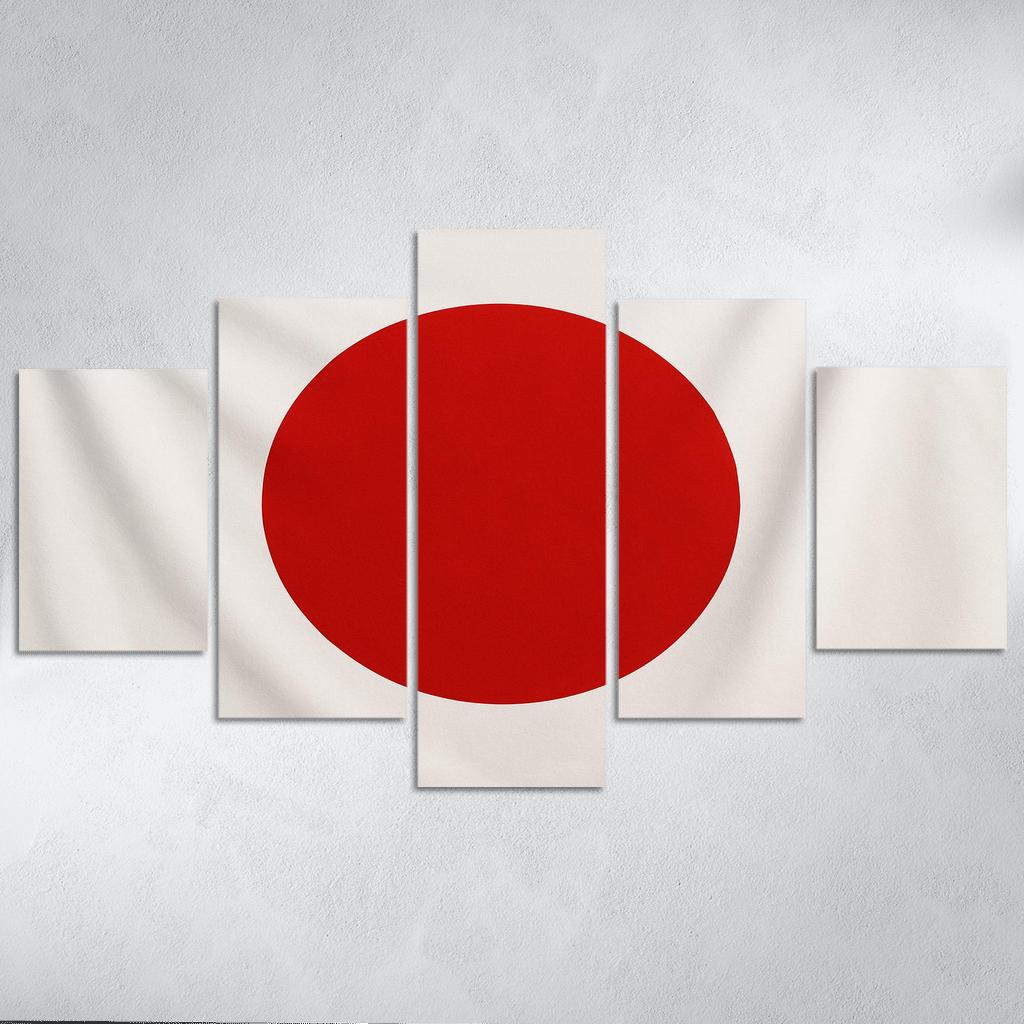 Rising Sun Emblem Of Tranquility canvas paintings frame
