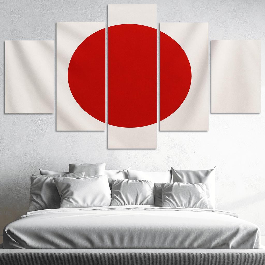 Rising Sun Emblem Of Tranquility canvas paintings frame