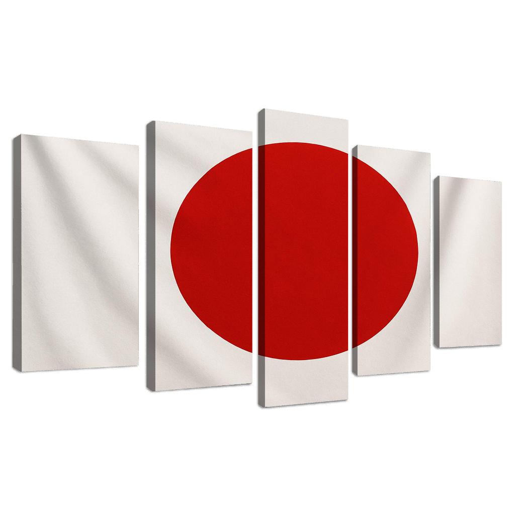 Rising Sun Emblem Of Tranquility canvas paintings frame