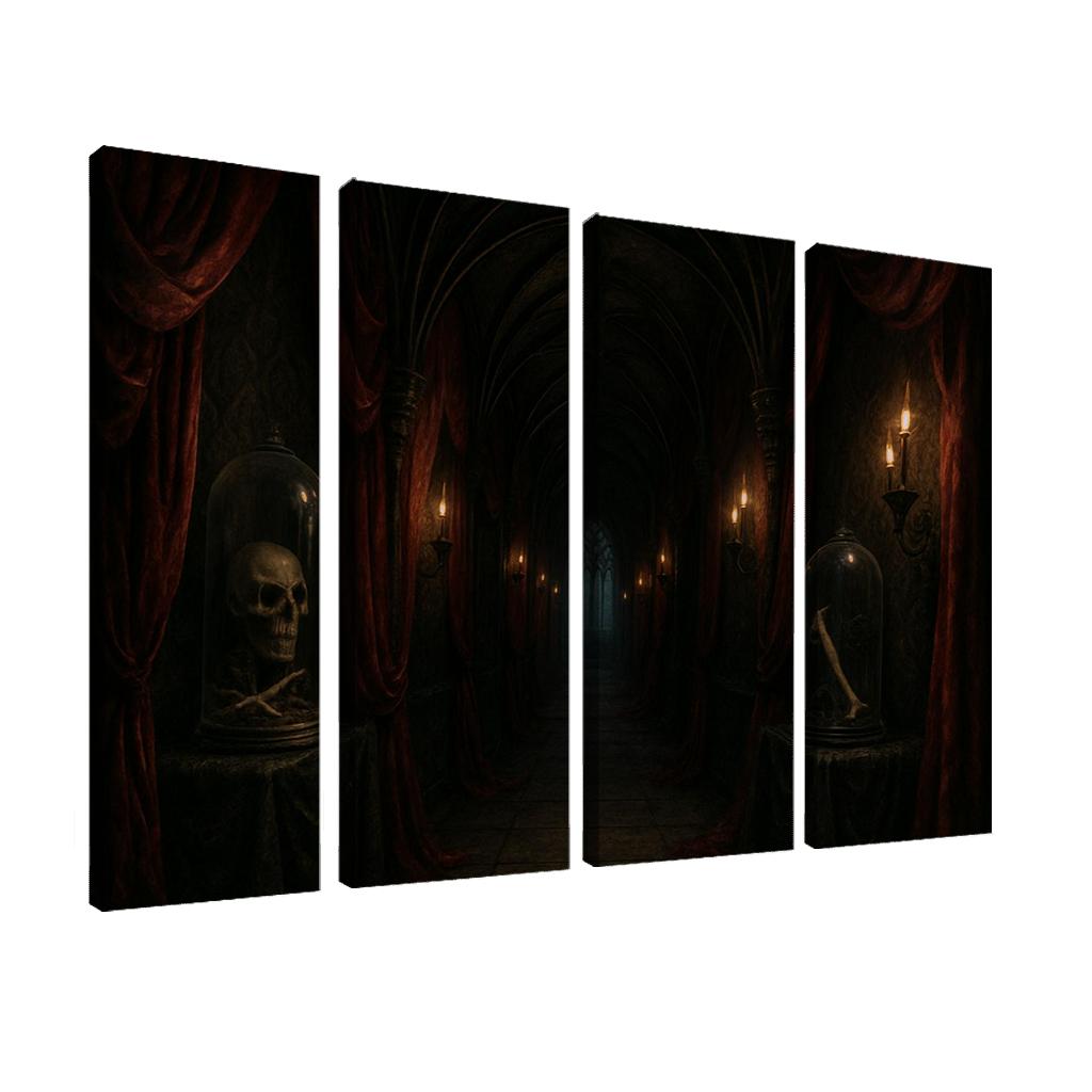 Velvet Reliquary Corridor canvas paintings frame