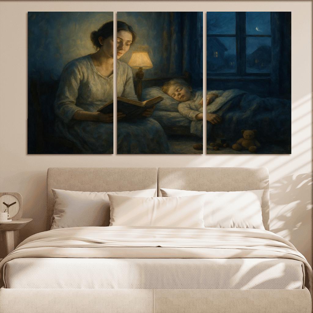 The Night Watcher modern paintings frame