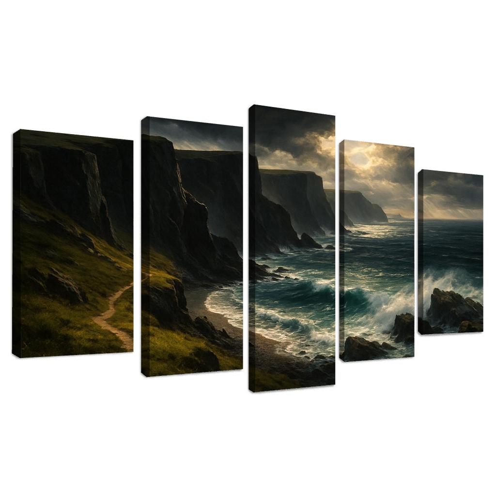 Stormglass Clifftop Shore wall decor
