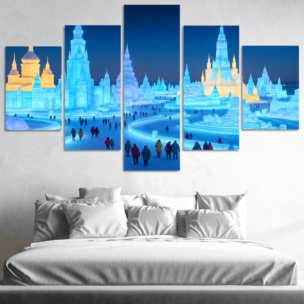 Harbin Ice And Snow Sculpture Festival Panorama art trends