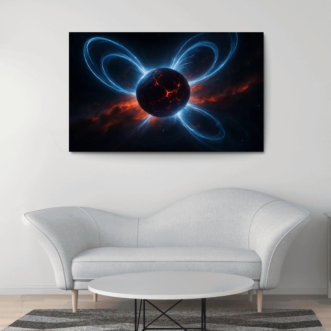 Storm Crowned Magnetar premium artwork frames