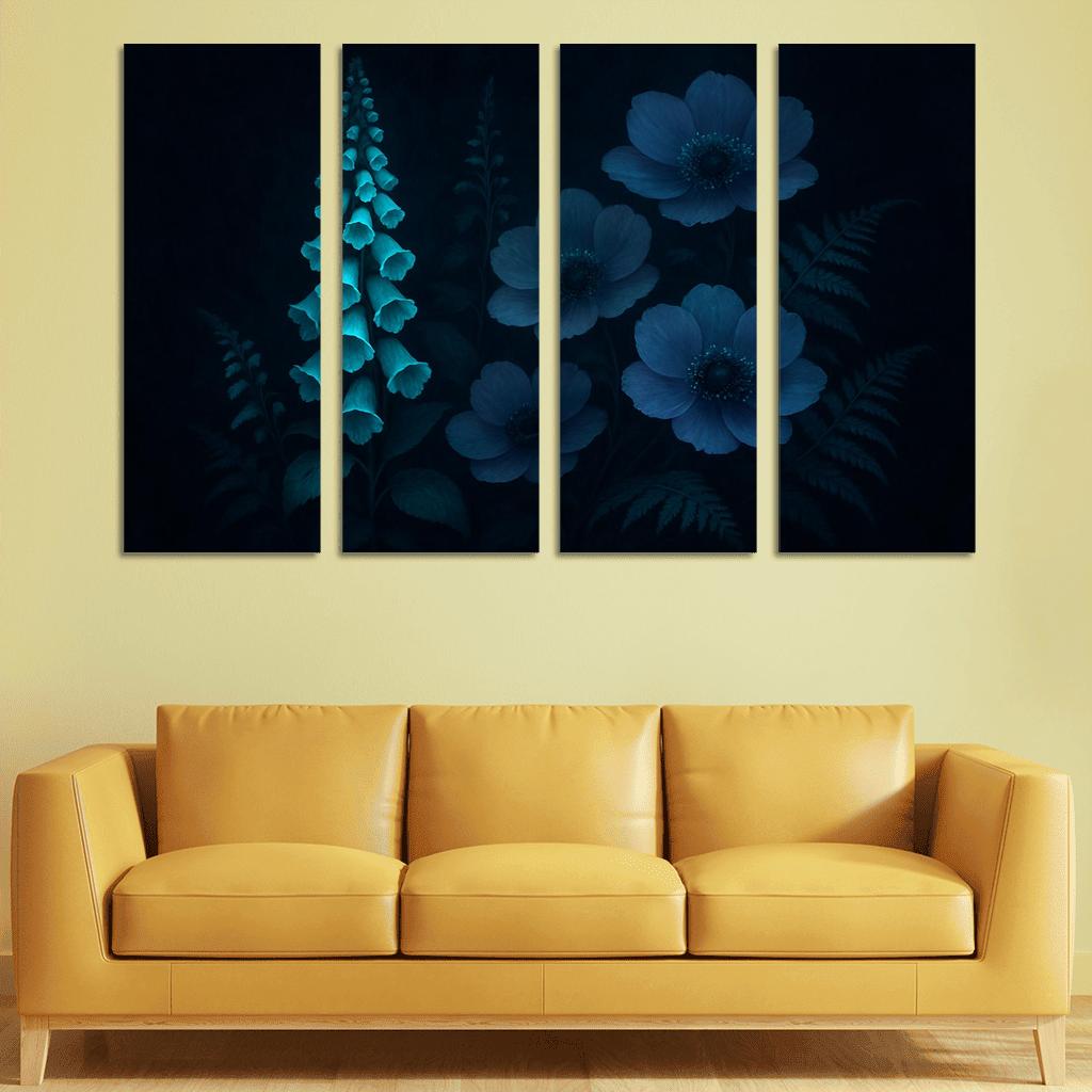 Midnight Botanical Luminescence art trends