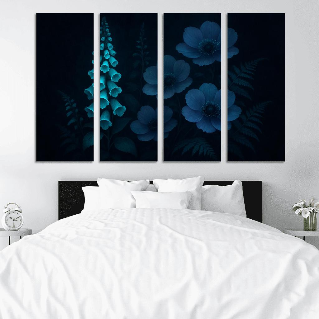 Midnight Botanical Luminescence art trends