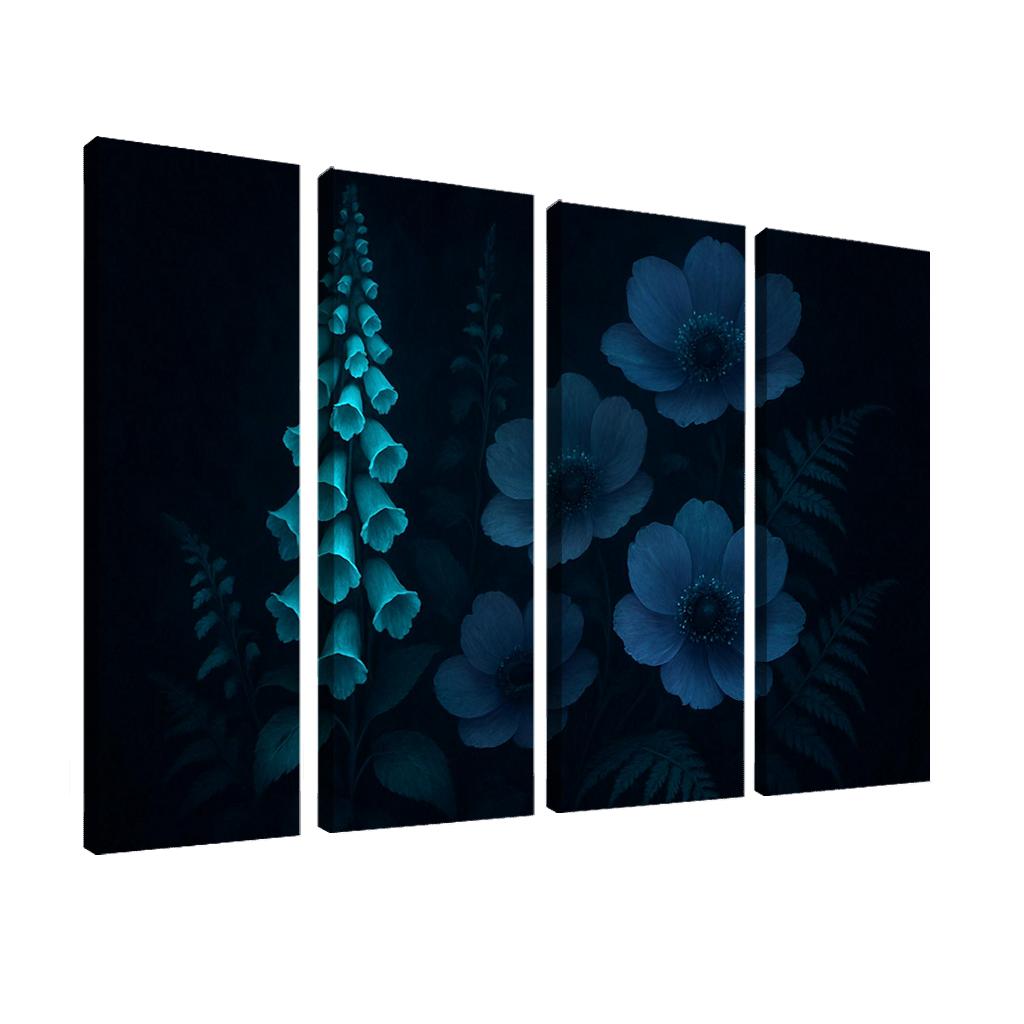 Midnight Botanical Luminescence art trends