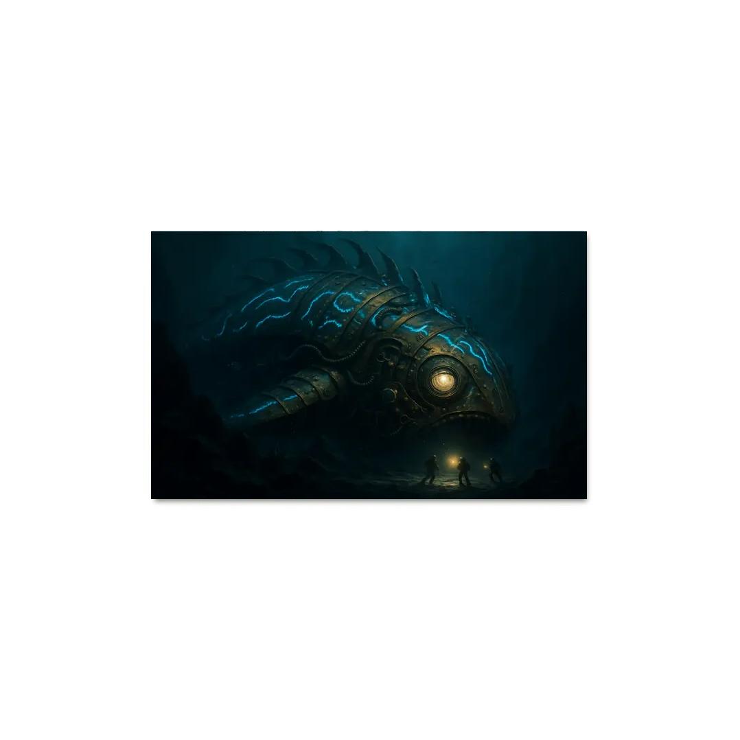 The Clockwork Leviathan Of The Abyss wall decor