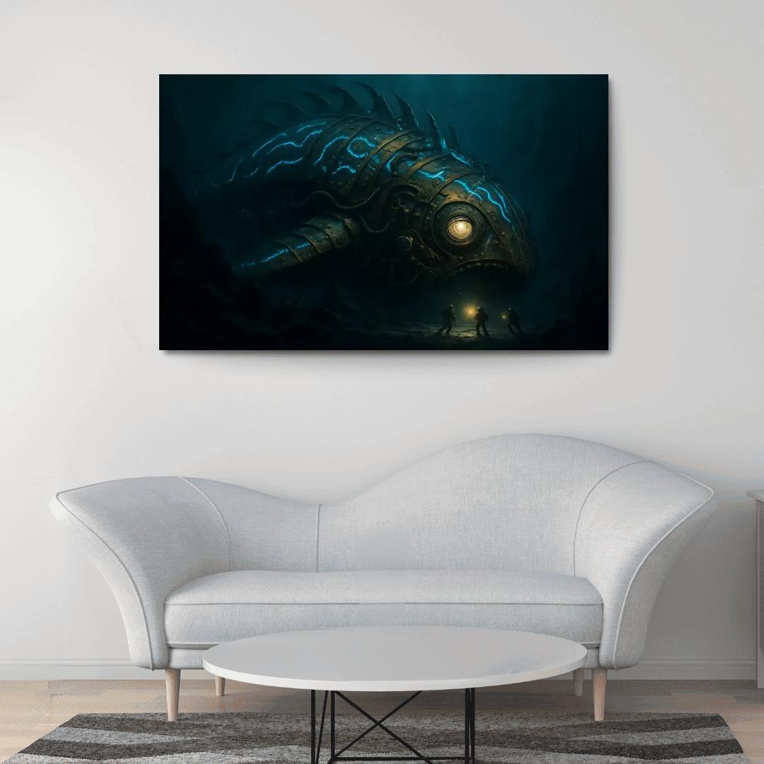 The Clockwork Leviathan Of The Abyss wall decor