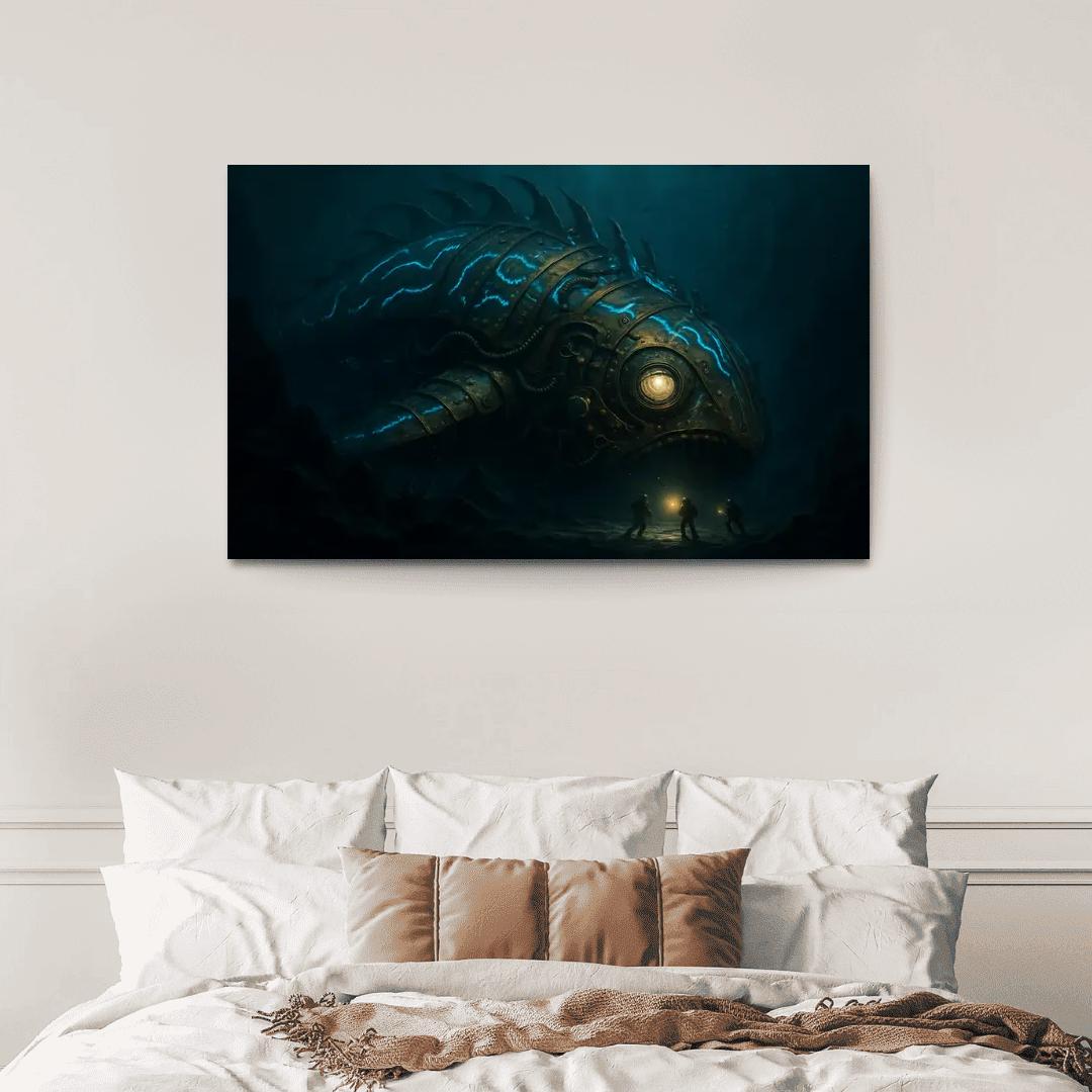 The Clockwork Leviathan Of The Abyss wall decor
