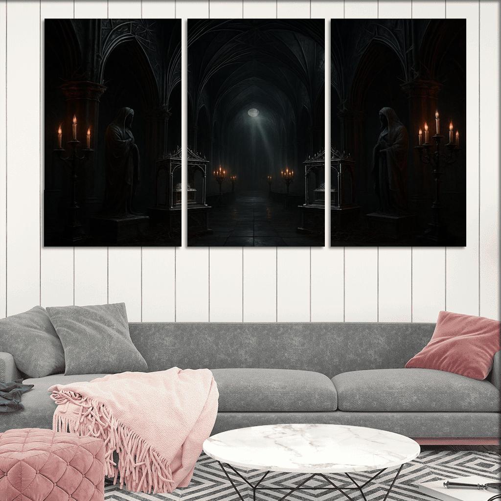Thorned Reliquary Hall canvas paintings frame