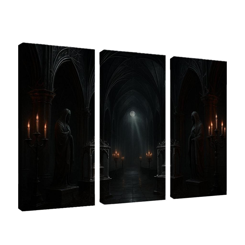 Thorned Reliquary Hall canvas paintings frame