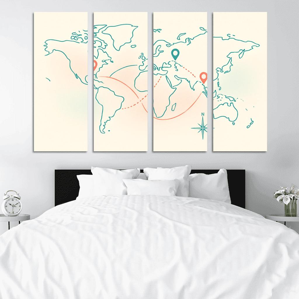 Celestial Currents home decor
