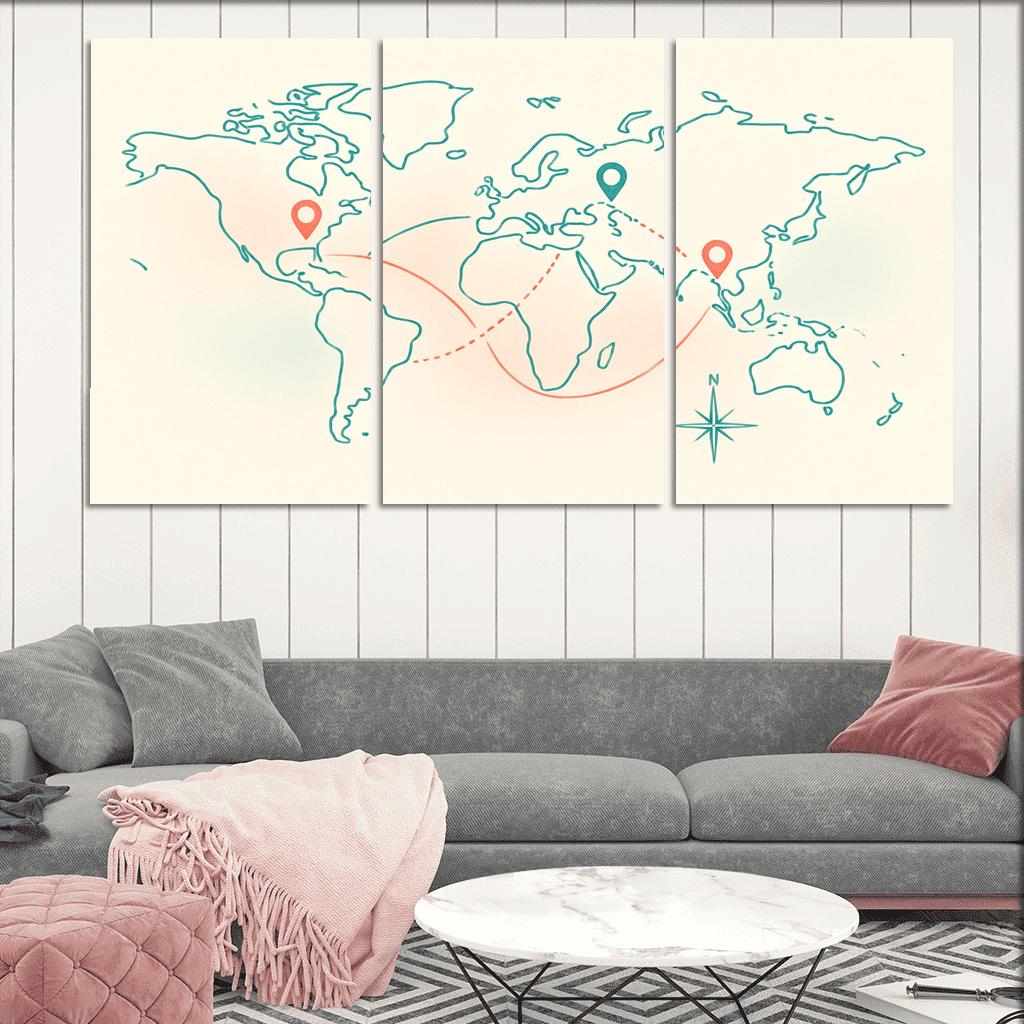 Celestial Currents home decor