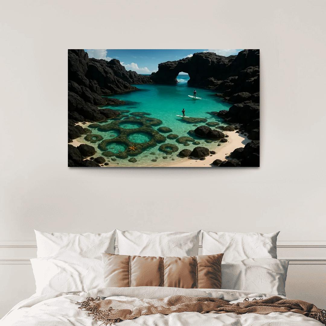 Crystal Lagoon Point premium artwork frames