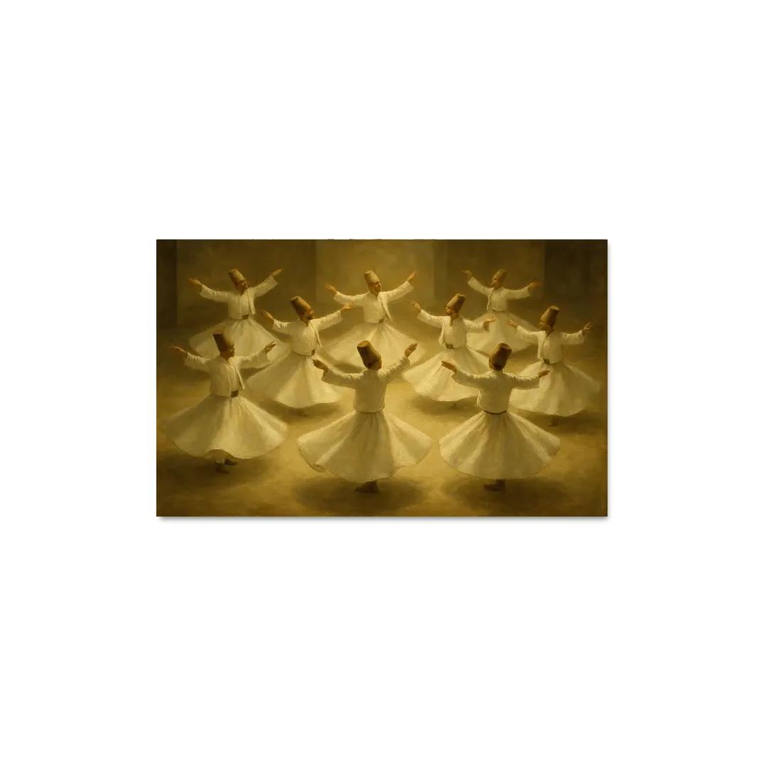 Whirling Sufi Devotion art trends