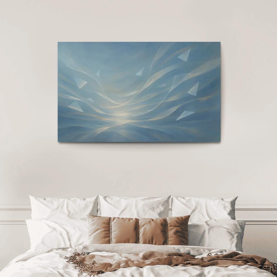 Symphony Of Unspoken Horizons canvas paintings frame
