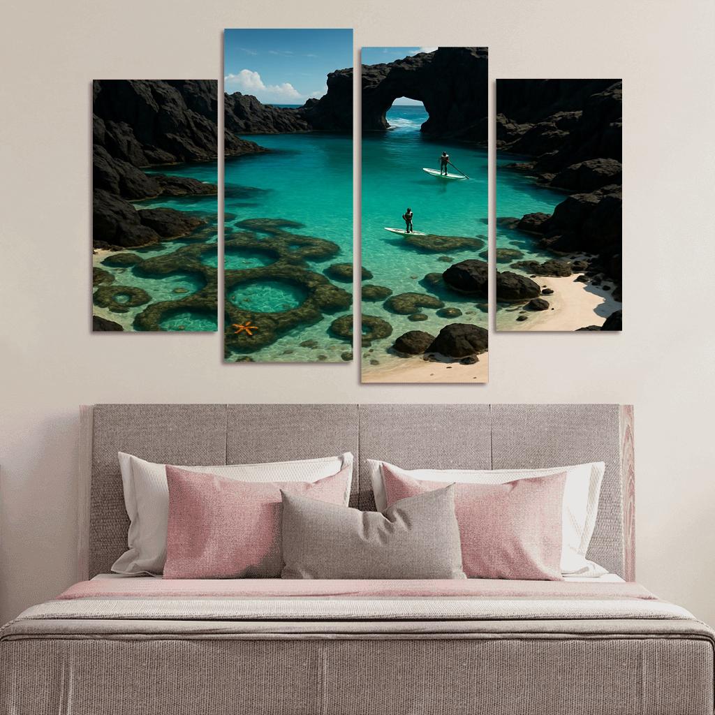 Crystal Lagoon Point premium artwork frames