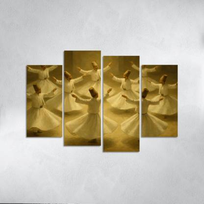 Whirling Sufi Devotion art trends