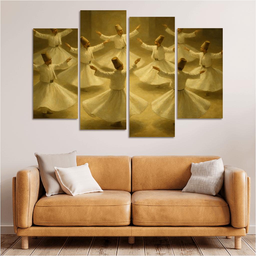 Whirling Sufi Devotion art trends