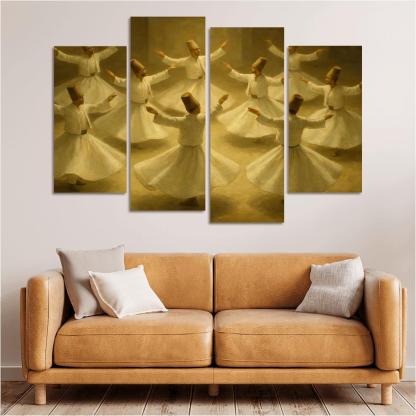 Whirling Sufi Devotion art trends