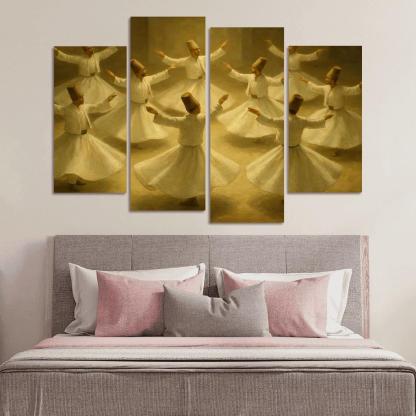 Whirling Sufi Devotion art trends