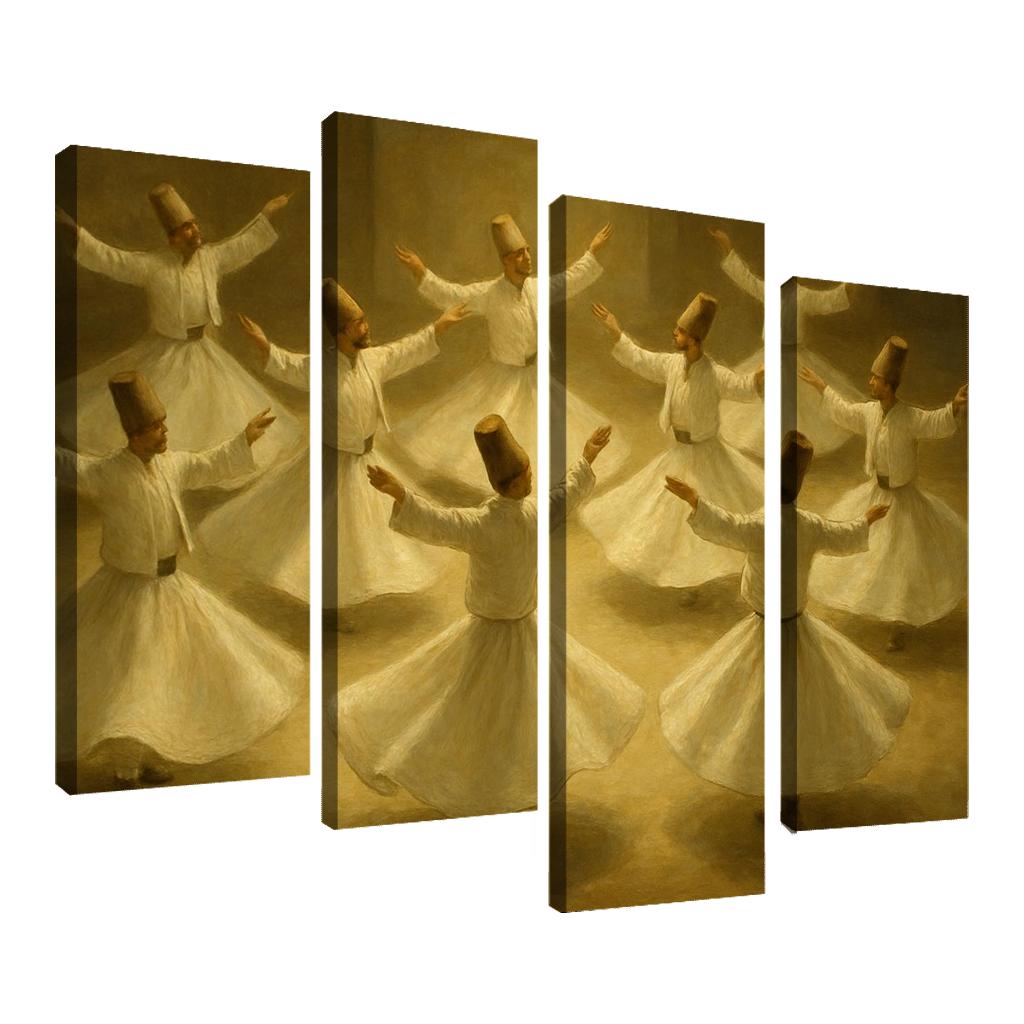 Whirling Sufi Devotion art trends