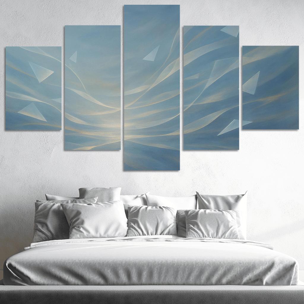 Symphony Of Unspoken Horizons canvas paintings frame