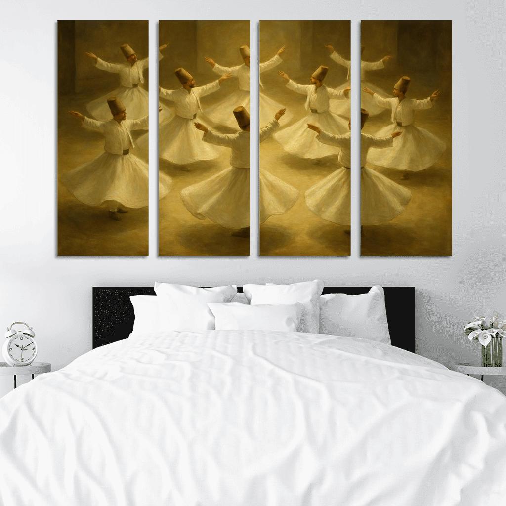Whirling Sufi Devotion art trends