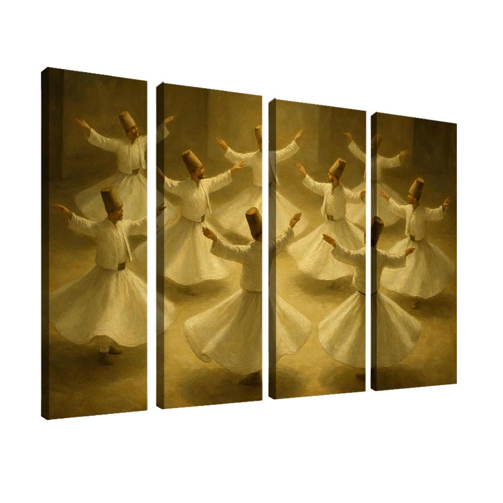 Whirling Sufi Devotion art trends
