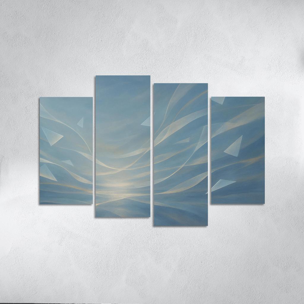 Symphony Of Unspoken Horizons canvas paintings frame