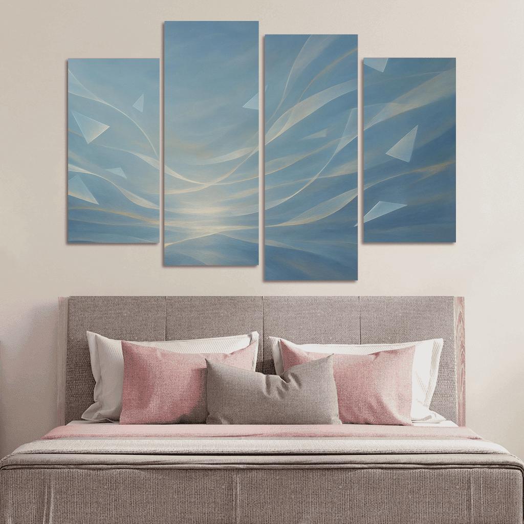 Symphony Of Unspoken Horizons canvas paintings frame