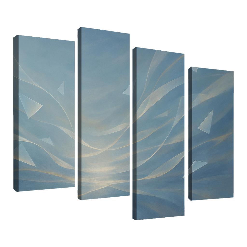 Symphony Of Unspoken Horizons canvas paintings frame