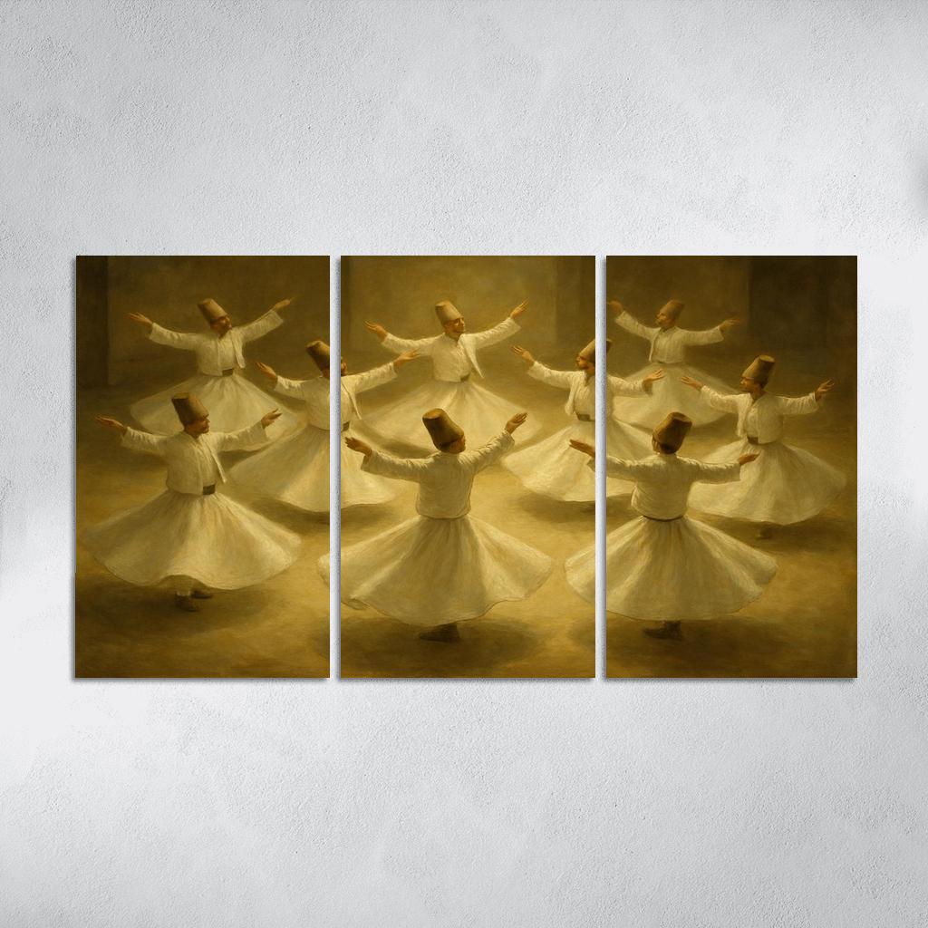 Whirling Sufi Devotion art trends