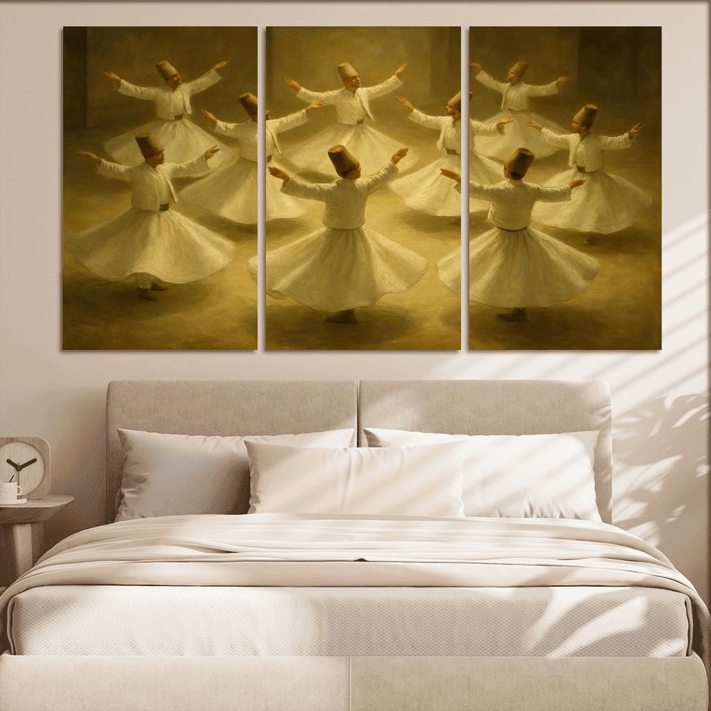 Whirling Sufi Devotion art trends