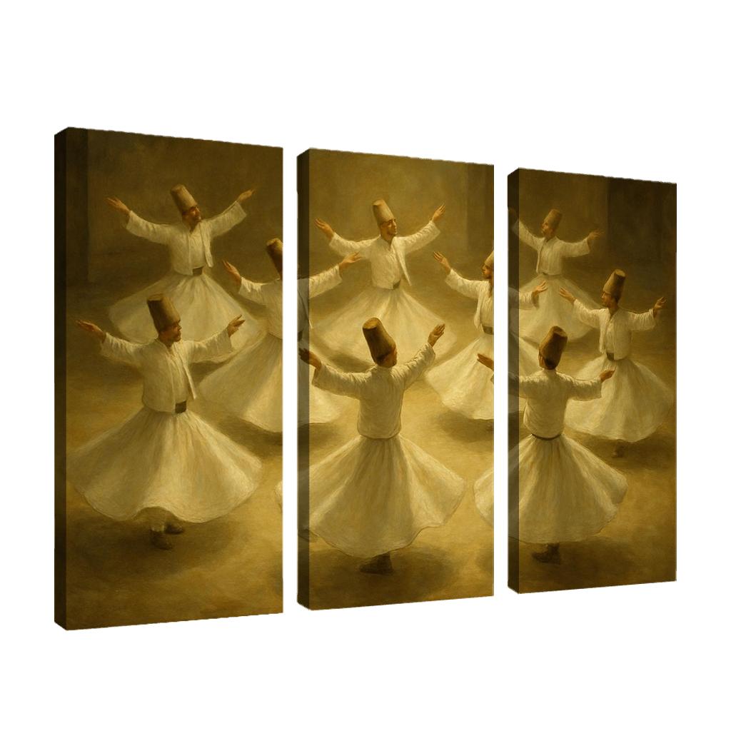 Whirling Sufi Devotion art trends