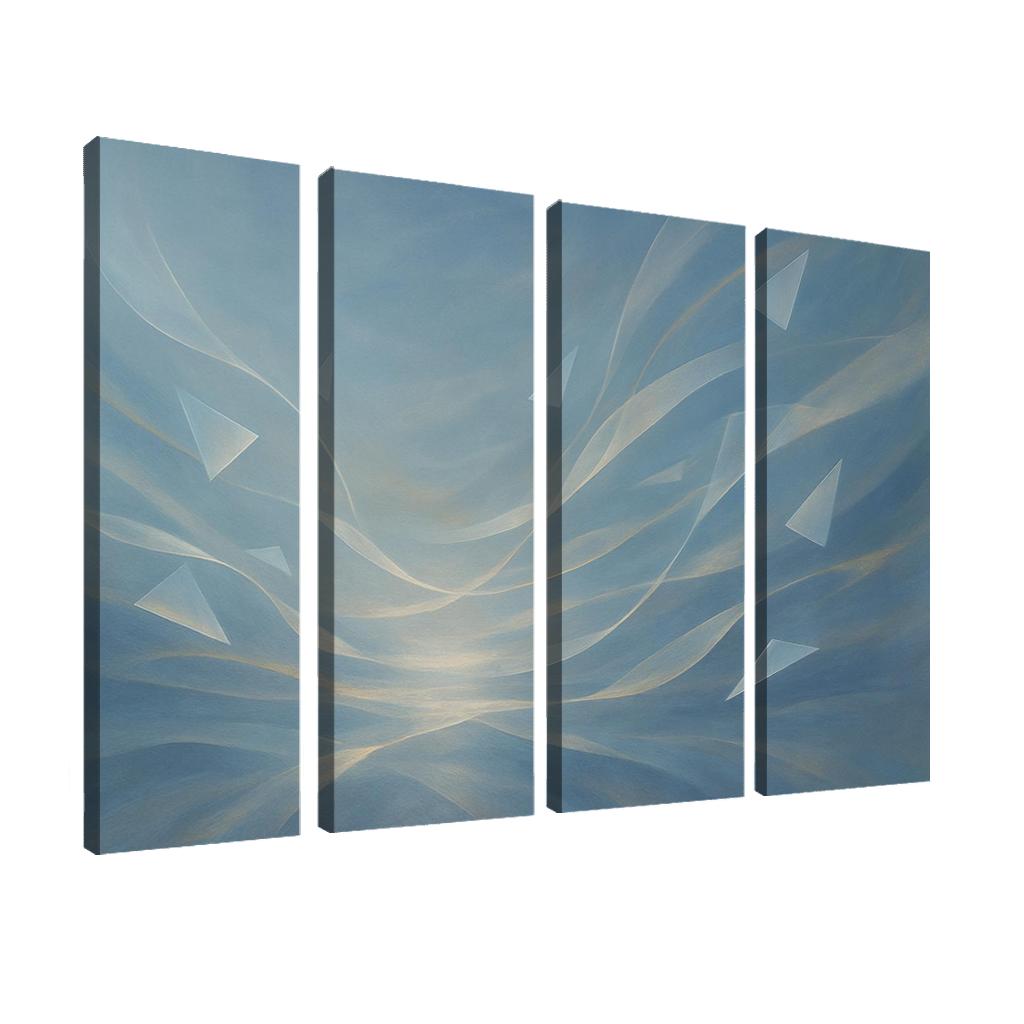 Symphony Of Unspoken Horizons canvas paintings frame