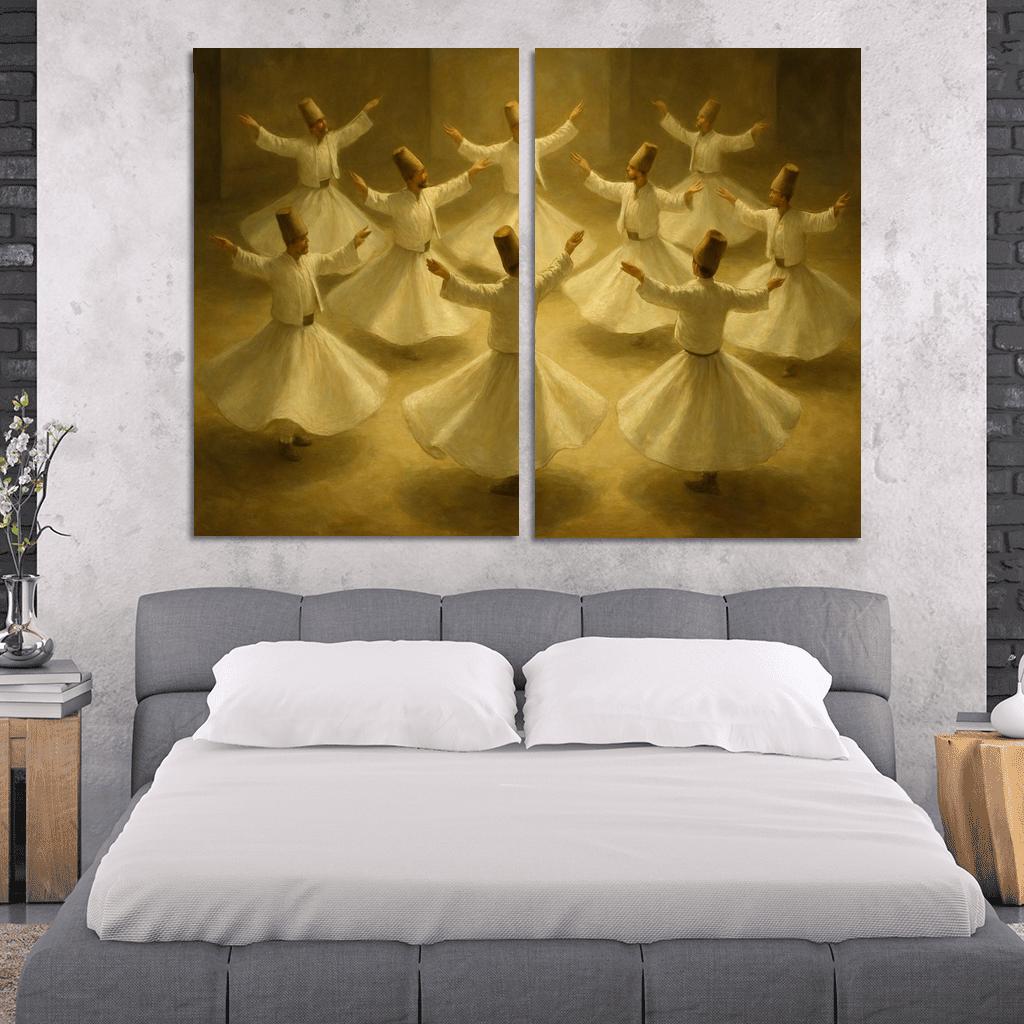 Whirling Sufi Devotion art trends