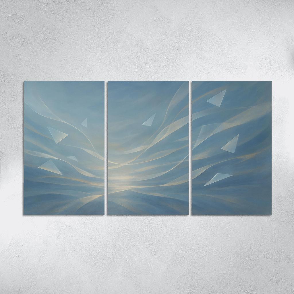 Symphony Of Unspoken Horizons canvas paintings frame