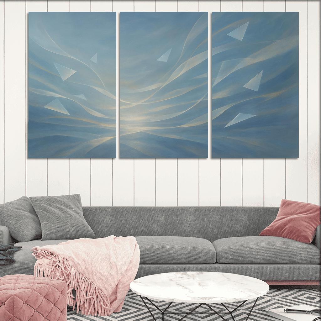 Symphony Of Unspoken Horizons canvas paintings frame
