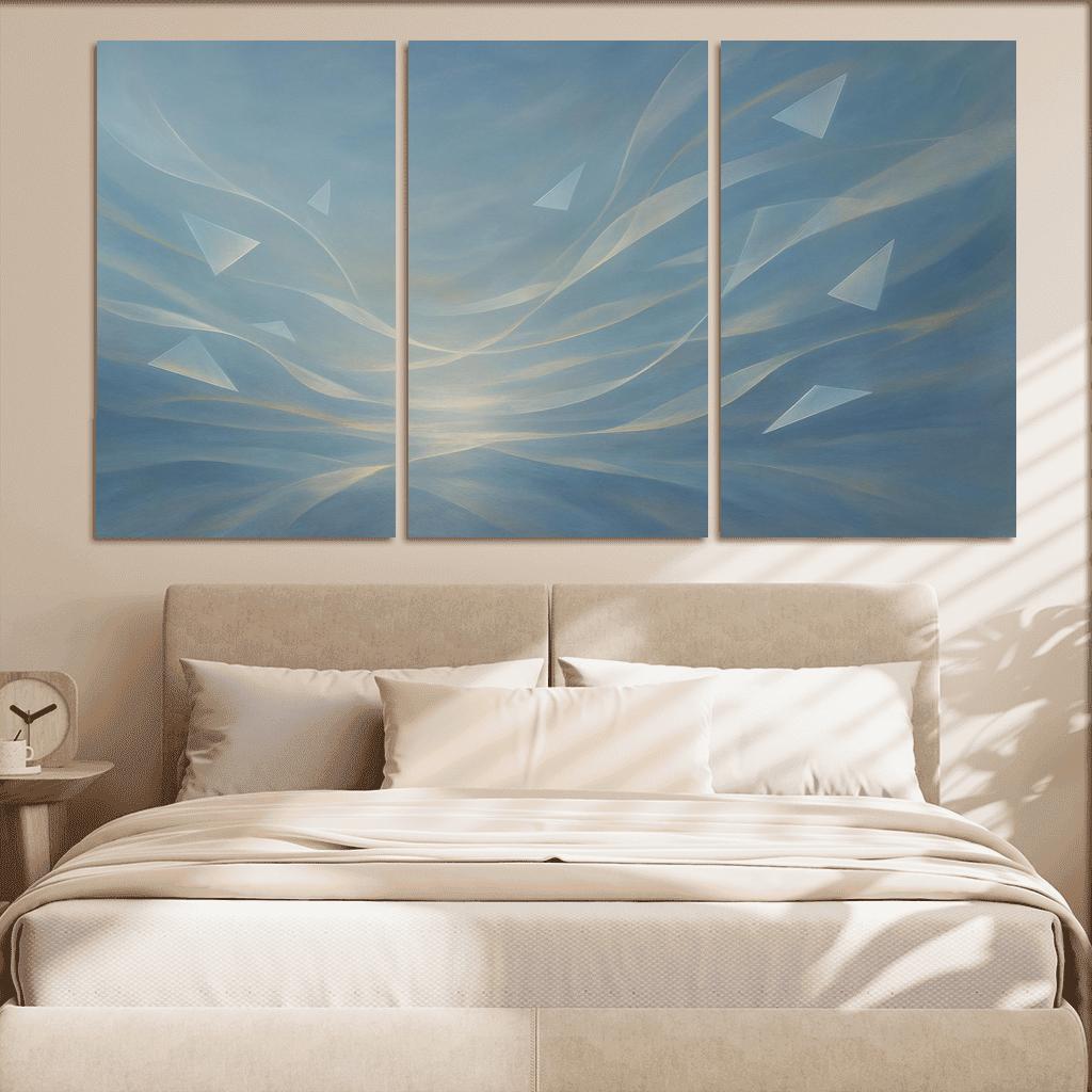 Symphony Of Unspoken Horizons canvas paintings frame