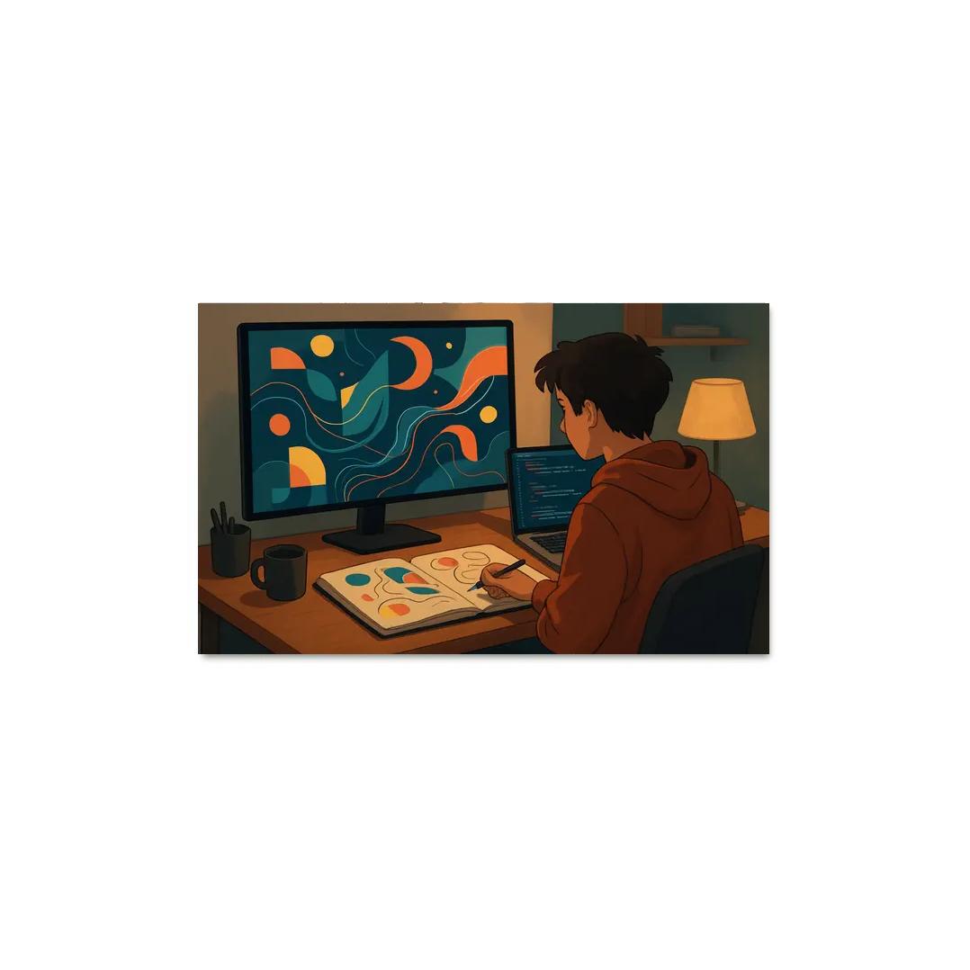 Creative Coding Lab For Visual Storytelling wall art