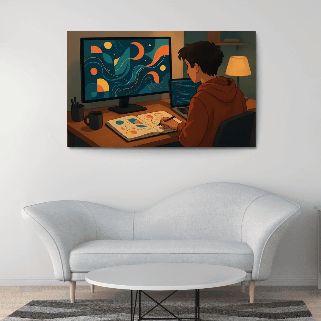 Creative Coding Lab For Visual Storytelling wall art