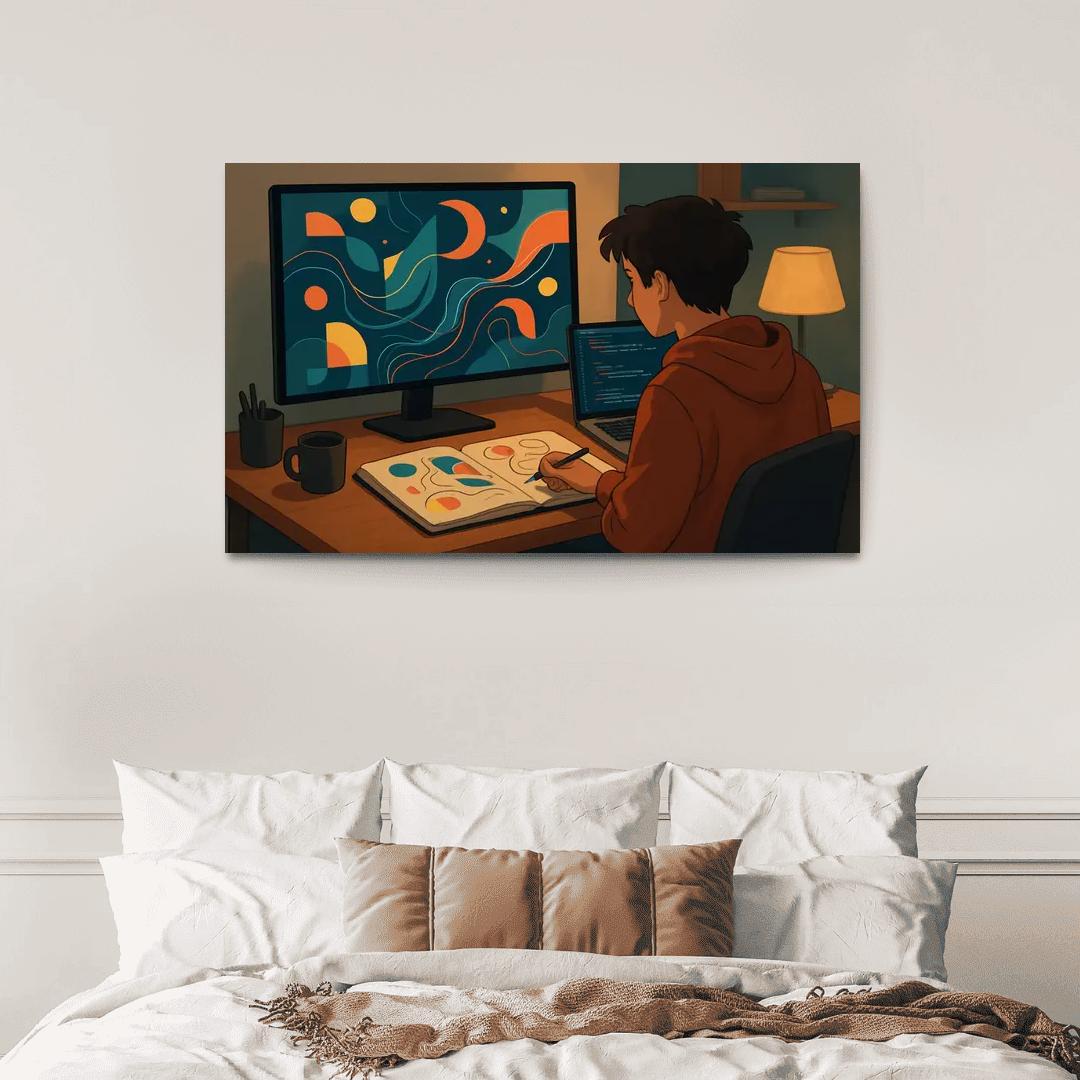 Creative Coding Lab For Visual Storytelling wall art