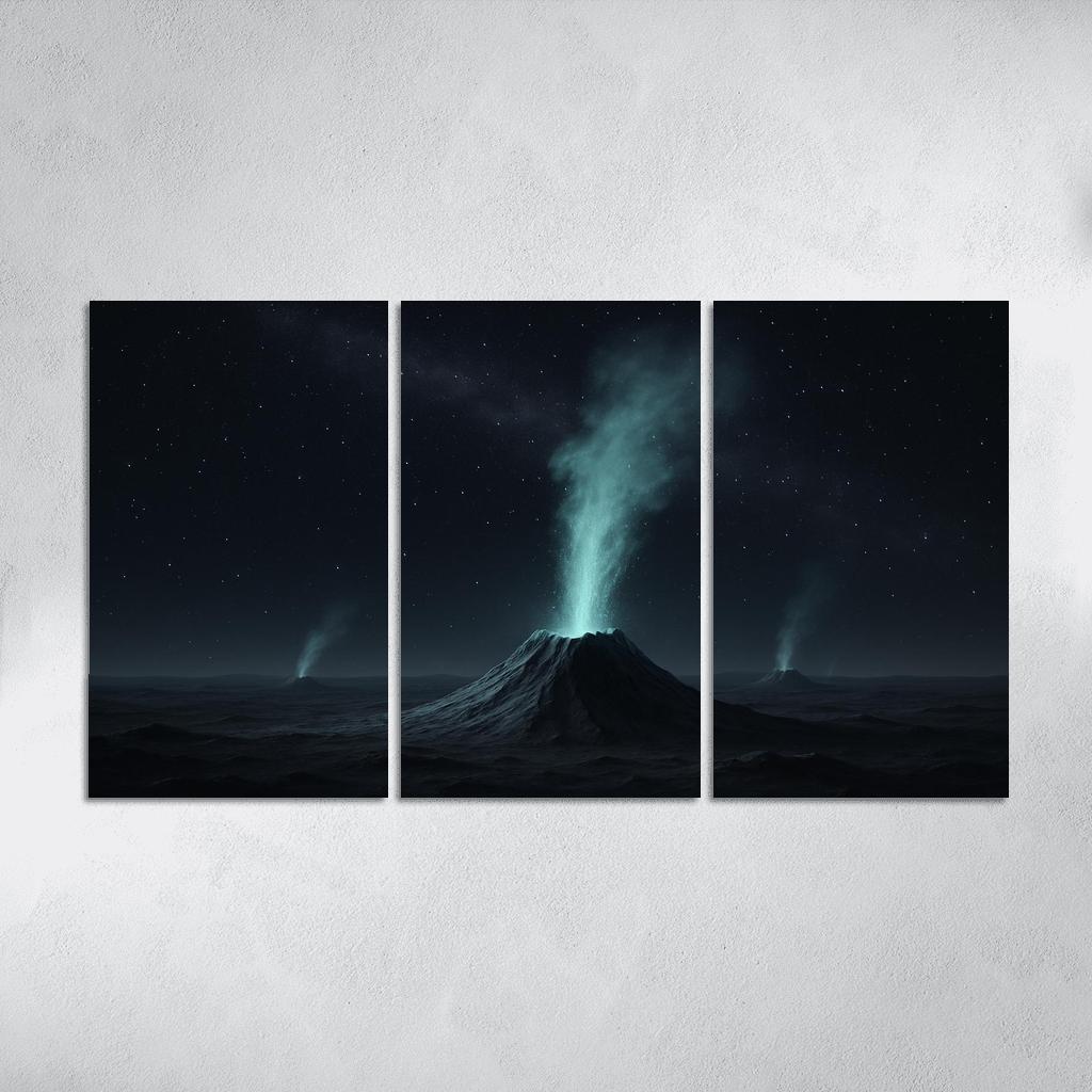 Ice Volcanoes On A Rogue World art trends