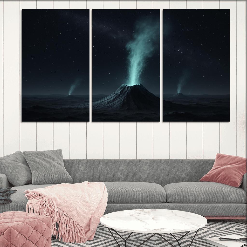 Ice Volcanoes On A Rogue World art trends